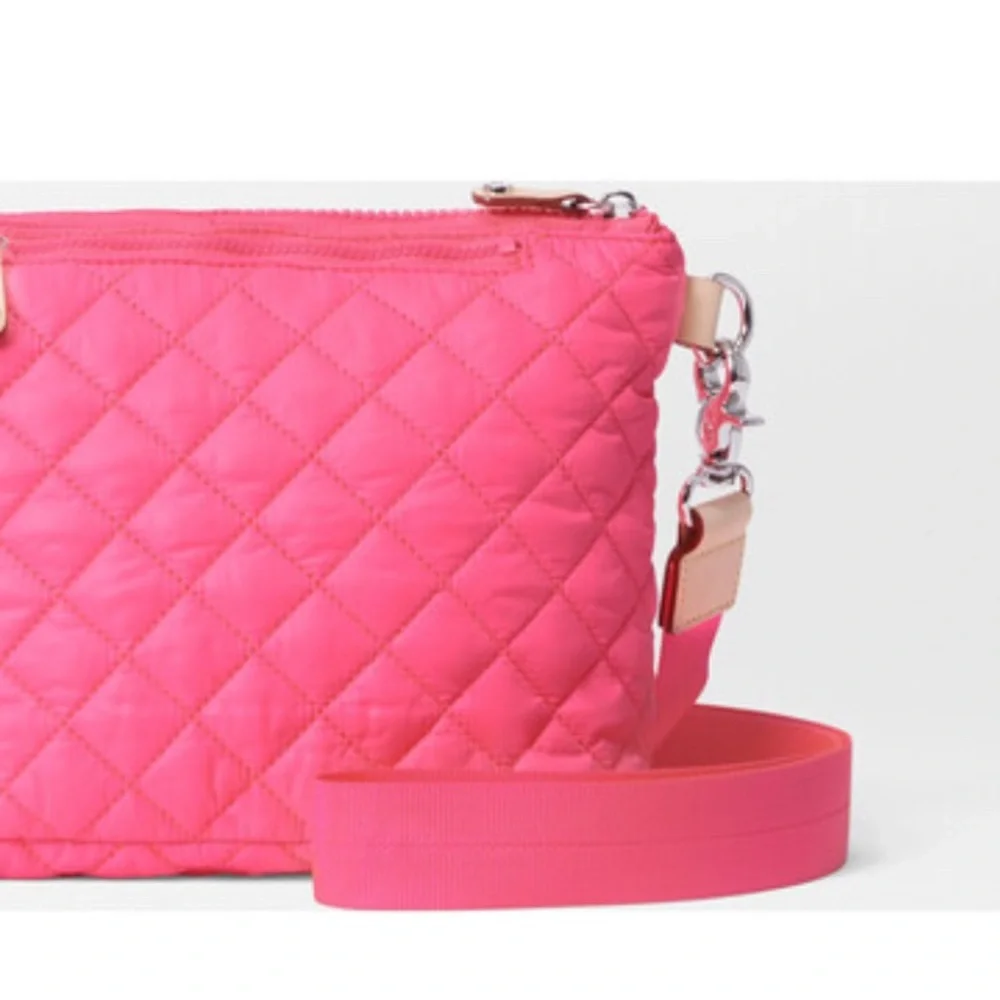 MZ Wallace Metro Scout Bag, Neon Pink. NWT. ❌SOLD❌ - Picture 6 of 7